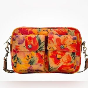 Patricia Nash Patina NWT Rainforest Praiano Crossbody Belt Bag.